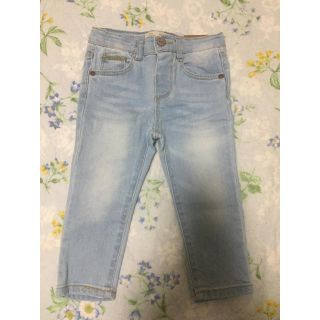 ザラキッズ(ZARA KIDS)のZara baby ザラベビー デニムパンツ86 90(パンツ/スパッツ)