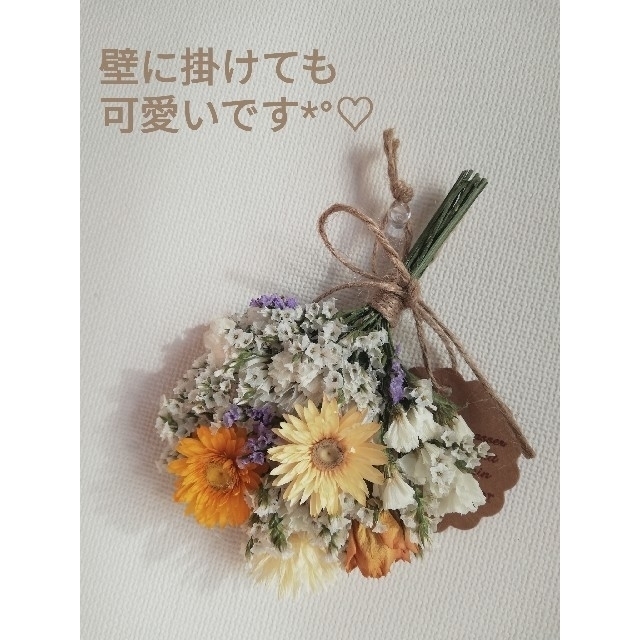 ドライフラワー*°♡Country Flowerミニスワッグ2点セット