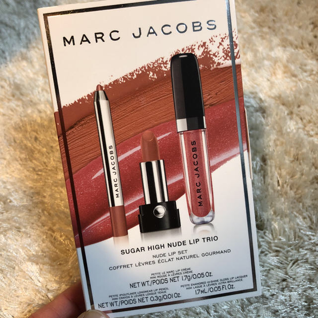 MARC JACOBS(マークジェイコブス)の【値下げ】marcjacobs マークジェイコブス　リップ3点セット コスメ/美容のベースメイク/化粧品(口紅)の商品写真