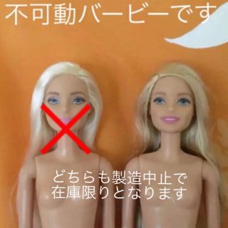 バービー(Barbie)のバービー人形 本体見本(人形)