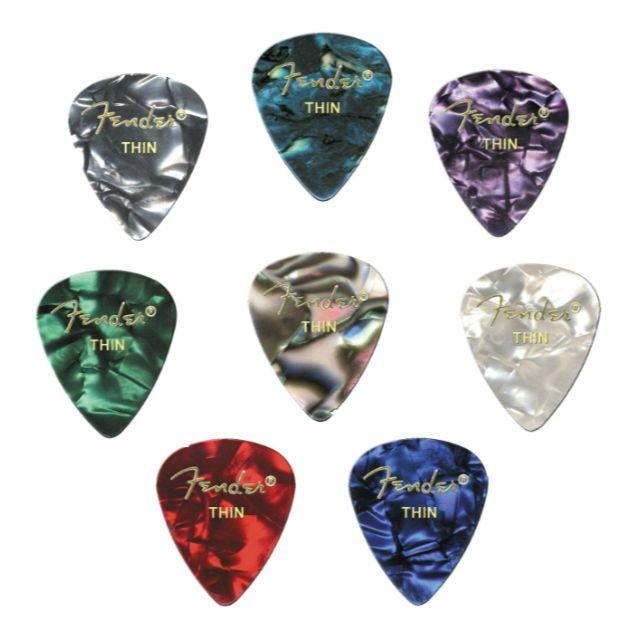 Fender 351 SHAPE PREMIUM PICKS THIN 8枚 楽器の楽器 その他(その他)の商品写真