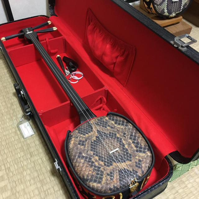 沖縄 三線 人工皮 中古‼︎ 超歓迎された stockshoes.co