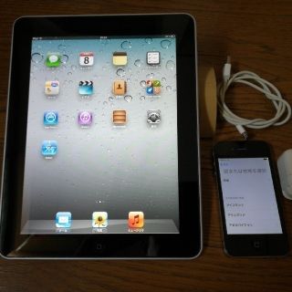 初代 iPad Wi-Fiモデル16GB&iPhone4 ソフトバンク