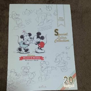 ディズニー(Disney)のミッキーマウス レターセット(未使用)(カード/レター/ラッピング)