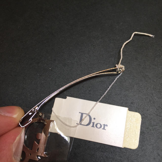 ☆未使用品☆Dior ヘアアクセサリー ミニバレッタ ロゴチャーム トロッター 3