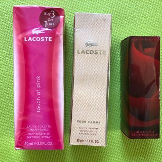 ラコステ(LACOSTE)の香水3本セット 女性用(香水(女性用))