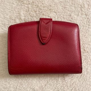 コーチ(COACH)のまい様　コーチ　COACH がま口財布　赤　ヴィンテージ　イタリア製(財布)