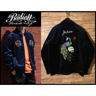 RADIALL - ラディアル 18AW サテン 別珍 リバーシブル スーベニア