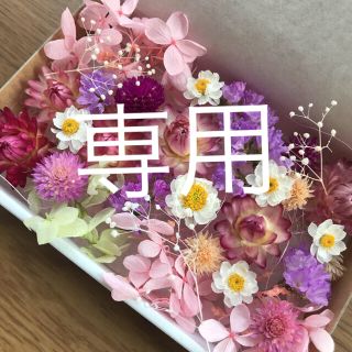 ルイズ様専用☆花材MIX&花かんざし長めの茎付き35本(ドライフラワー)