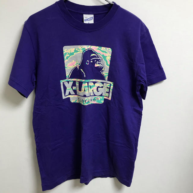 XLARGE(エクストララージ)のTシャツ エクストララージ X-LARGE ゴリラ ロゴ プリント メンズのトップス(Tシャツ/カットソー(半袖/袖なし))の商品写真