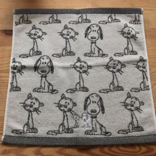 ピーナッツ(PEANUTS)の★スヌーピー ファーロン ウォッシュタオル(キャラクターグッズ)