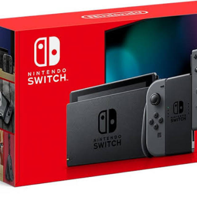 新品Nintendo Switchニンテンドースイッチ本体バッテリー強化版グレーエンタメ/ホビー