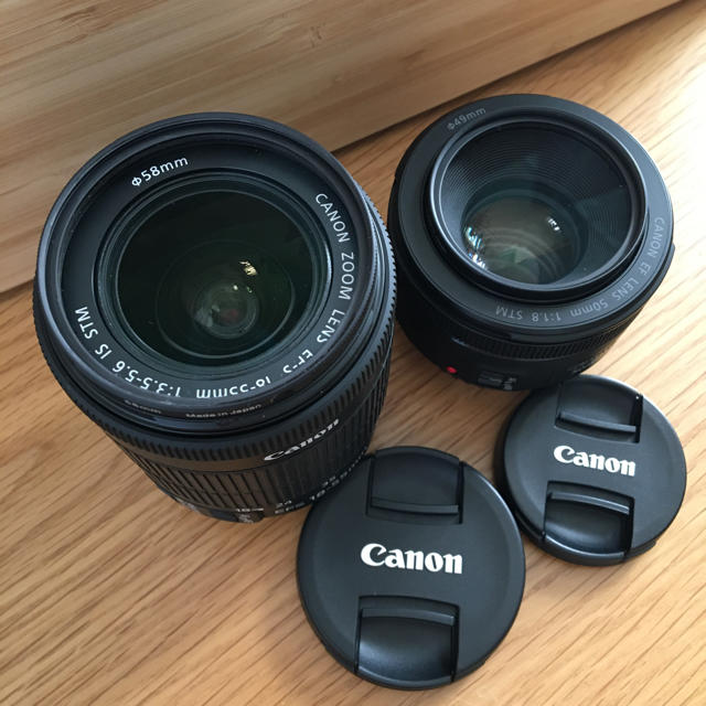 Canon EOS kissX8i／EFS18-55mm／50mm1:1.8
