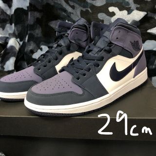 ナイキ(NIKE)のエアジョーダン1  MID 29cm 日本未発売カラー　(スニーカー)