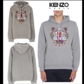 ケンゾー(KENZO)のKENZO パーカー　グレー　男女兼用(パーカー)