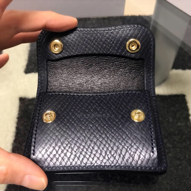 ワイルドスワンズ タング 型押しルチド(マリン)の通販 by R's ワイルドスワンズ タング 型押しルチド(マリン)の通販 by R's