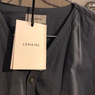 LEMAIR 18aw ノーカラーシャツ ベースボールシャツ | myglobaltax.com