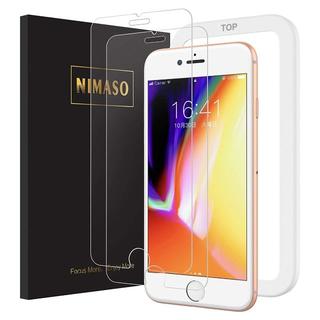 Nimaso iPhone8 / iPhone7 用 強化ガラス液晶保護フィルム(保護フィルム)