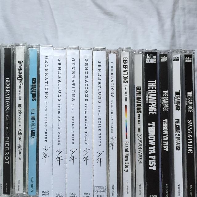 GENERATIONS & THE RAMPAGE セット generations & the rampage CDセット