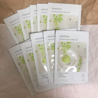 イニスフリー(Innisfree)のイニスフリー　マイリアルスクィーズマスク　10枚セット(パック/フェイスマスク)