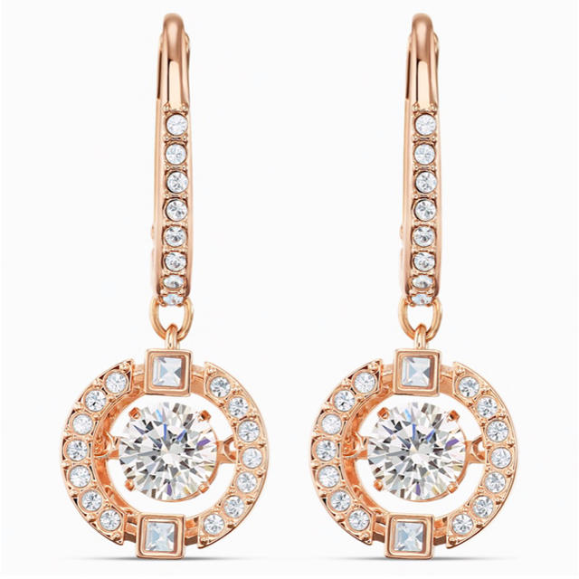 SWAROVSKI ピアス ピンクゴールド SWAROVSKI ピアス ピンクゴールド