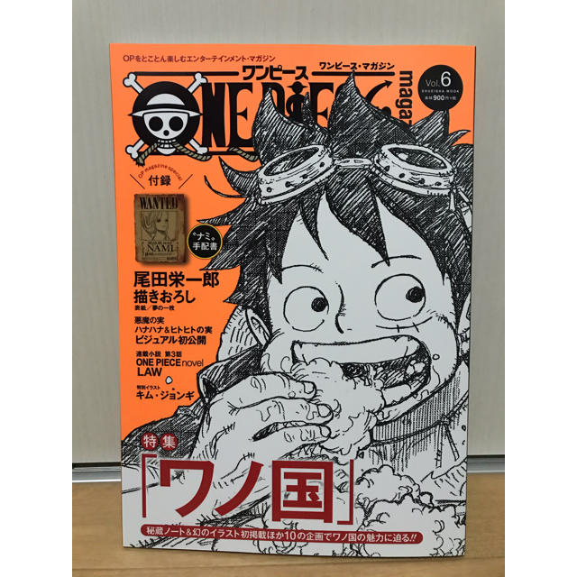 集英社(シュウエイシャ)のONE PIECEマガジン Vol. 6 エンタメ/ホビーの雑誌(アニメ)の商品写真