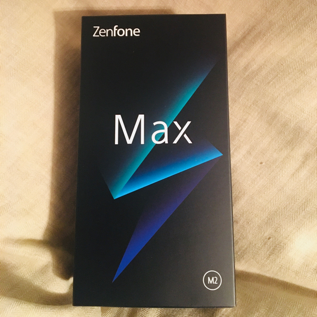 ASIS 新品 zenfonemax m2 ブラック SIMフリースマートフォン/携帯電話