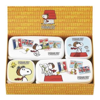 スヌーピー(SNOOPY)のスヌーピー　容器４点セット(容器)