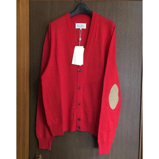 黒L新品 マルジェラ エルボーパッチ ニットカーディガン 18SS