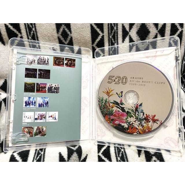 嵐(アラシ)の5×20 All the BEST!! CLIPS 1999-2019  エンタメ/ホビーのDVD/ブルーレイ(ミュージック)の商品写真