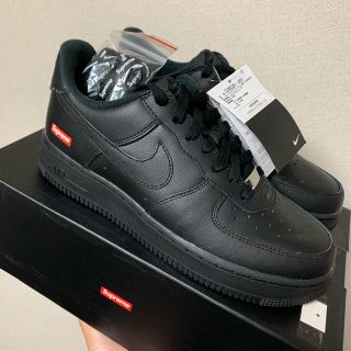 シュプリーム(Supreme)のSupreme NIKE AIR FORCE 1 BLACK 25cm AF1(スニーカー)