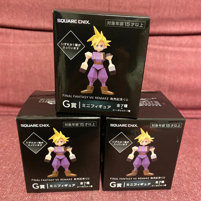 PlayStation - FF7 ミニフィギュア3種 クラウド セフィロス PlayStation - FF7 ミニフィギュア3種 クラウド セフィロス