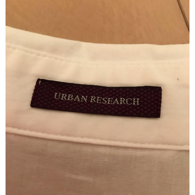 URBAN RESEARCH(アーバンリサーチ)のURBAN RESEEARCH  シャツワンピース 八分袖　日本製 レディースのトップス(シャツ/ブラウス(長袖/七分))の商品写真