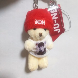 アイコン(iKON)の♥️iKON JUNE くまさんキーホルダー♥️ジュネ(アイドルグッズ)