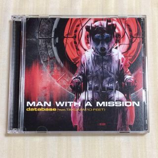 マンウィズアミッション(MAN WITH A MISSION)のdatabase feat.TAKUMA（10-FEET）（初回生産限定盤）(ポップス/ロック(邦楽))