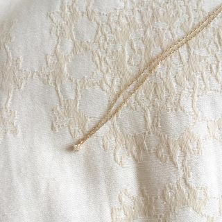 エテ(ete)の美品♡定番人気 ete 一粒ダイヤモンドネックレス イエローゴールド K10(ネックレス)