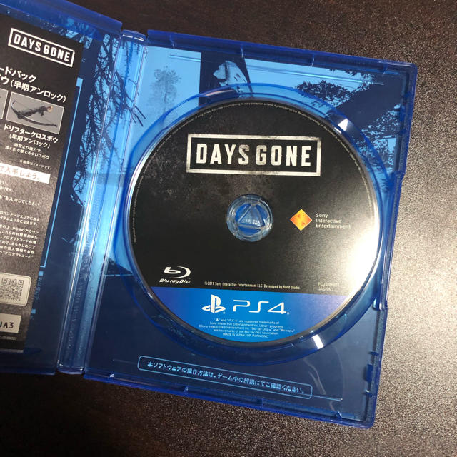 PlayStation4(プレイステーション4)のDAYS GONE エンタメ/ホビーのゲームソフト/ゲーム機本体(家庭用ゲームソフト)の商品写真