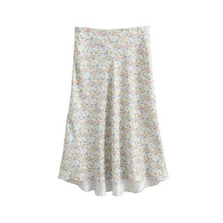 ザラ(ZARA)の1145★春新作 花柄 フレアスカート  (ひざ丈スカート)