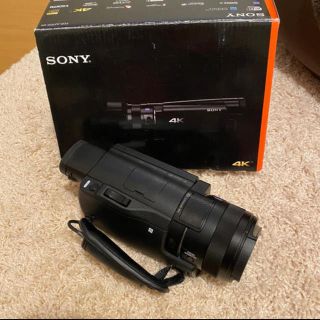 ソニー(SONY)のsen様専用　SONY FDR-AX100 とCanon 70-200(ビデオカメラ)