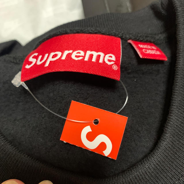 Supreme(シュプリーム)のSupreme underline crewneck black Lsize メンズのトップス(スウェット)の商品写真