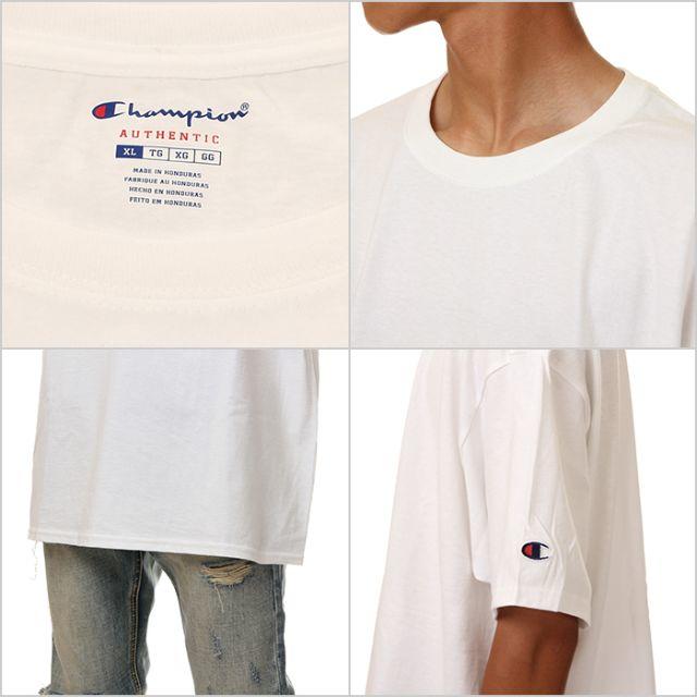 Champion(チャンピオン)のR&R様専用【新品】チャンピオン Tシャツ XL 白 USAモデル レディースのトップス(Tシャツ(半袖/袖なし))の商品写真