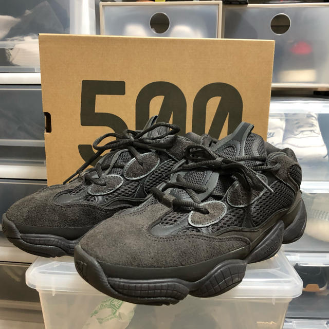 adidas YEEZY 500 UTILITY BLACK靴/シューズ