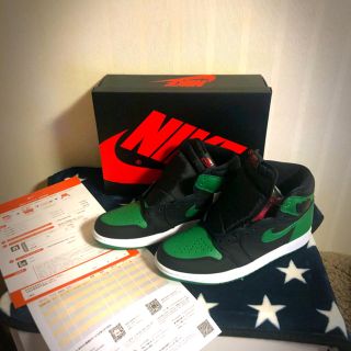 ナイキ(NIKE)のNIKE AIR JORDAN 1 RETRO HIGH OG GREEN(スニーカー)