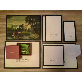 グッチ(Gucci)のGUCCI / グッチ　ショップ袋×7枚、ボックス×2個セット(ショップ袋)