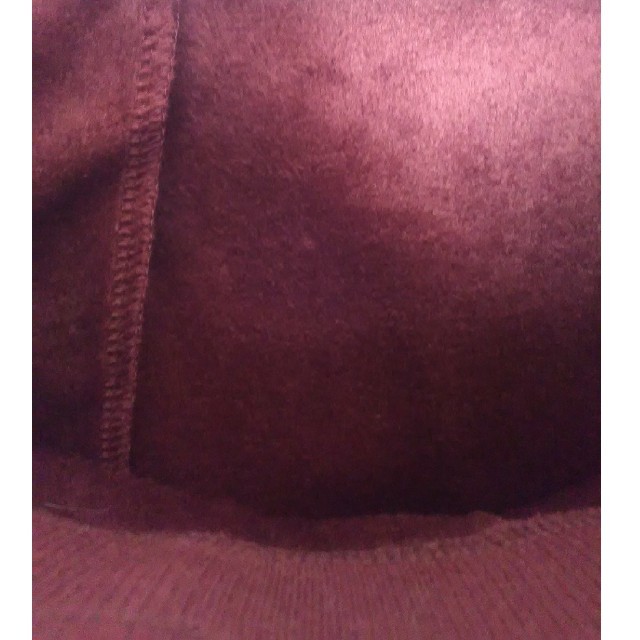 UNIQLO(ユニクロ)の新品未使用タグ付き◎ボアスウェットスカート【サイズ】XL【カラー】エンジ レディースのスカート(ひざ丈スカート)の商品写真