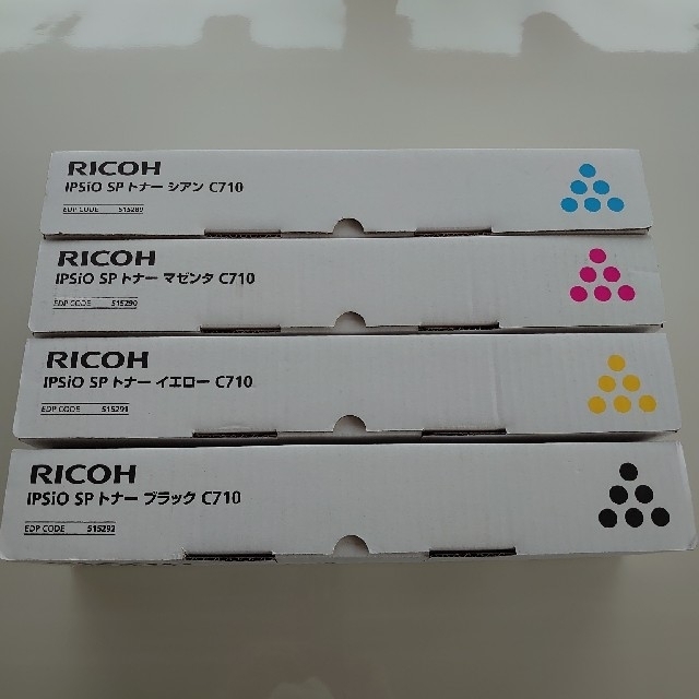 RICOH IPSIO SPトナー　新品(4種セット)