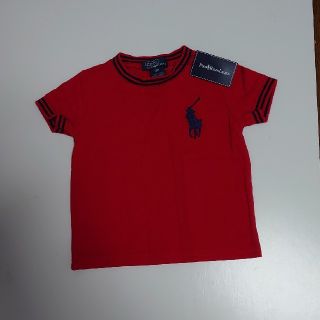 ポロラルフローレン(POLO RALPH LAUREN)の新品　ポロラルフローレン半袖シャツ　ビックロゴ　80センチ(Ｔシャツ)