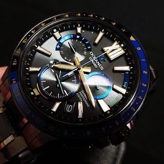 カシオ(CASIO)のカシオ オシアナス OCW-G1200D-1ajf 台座付き(腕時計(アナログ))