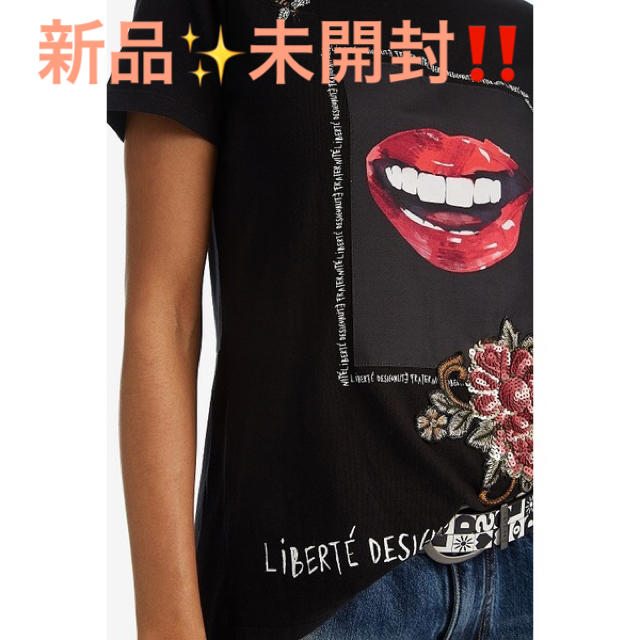 新品✨定価8900円　デシグアル　コットン素材のTシャツ　半袖カットソー　大特価