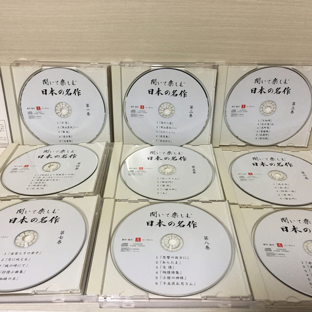 聞いて楽しむ日本の名作 エンタメ/ホビーのCD(朗読)の商品写真